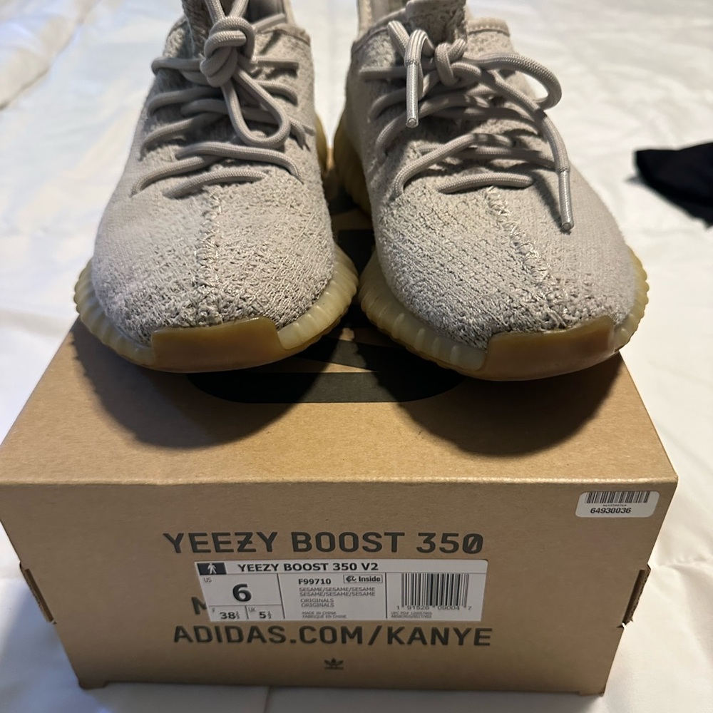 Adidas Yeezy Boost 350 V2 in Light Beige
